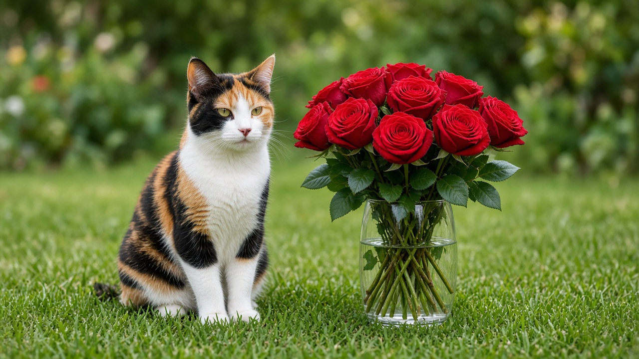 Are Roses Toxic to Cats? Petals, Thorns, and Look-Alikes