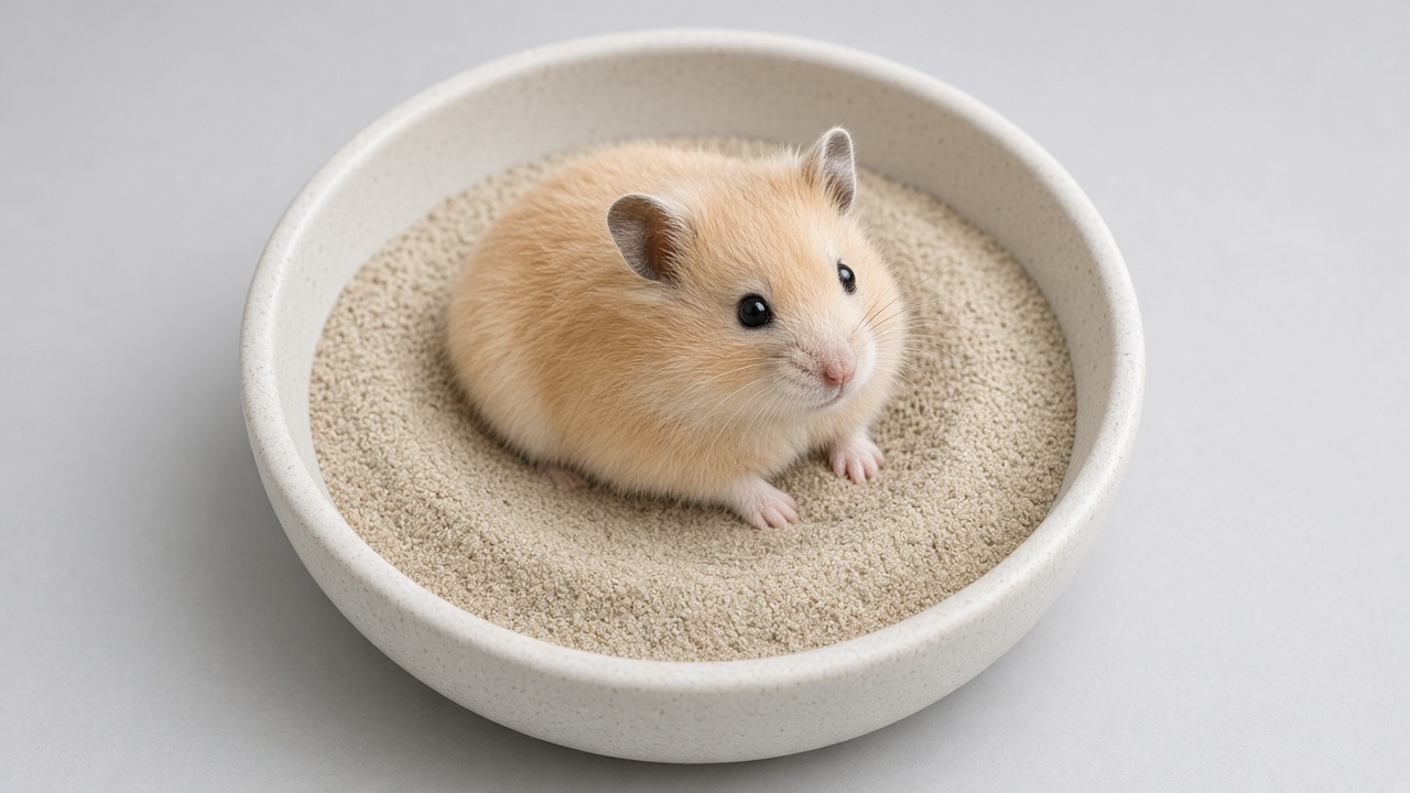 Hamster Sand Bath: Which Sand Is Safe and How to Set It Up