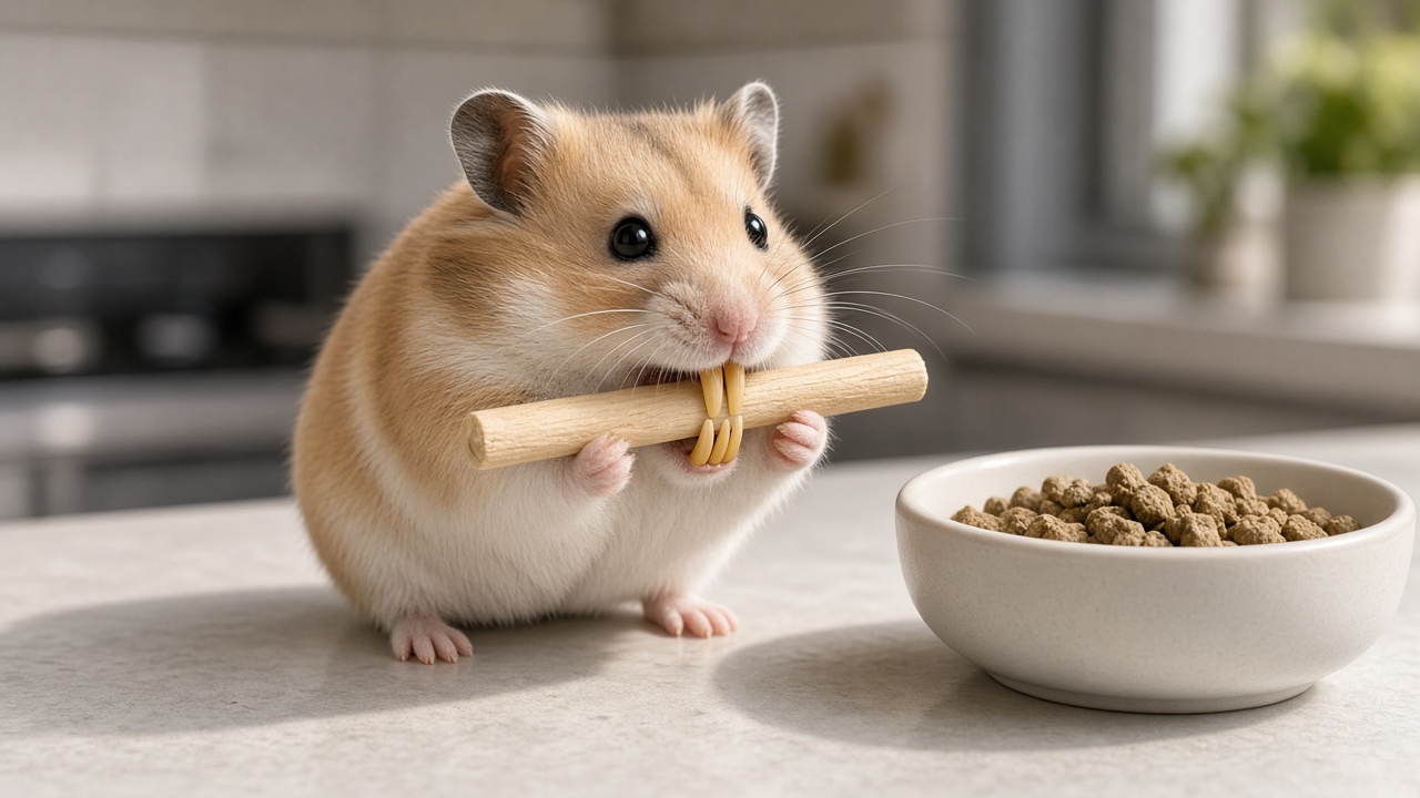 Hamster Teeth: Normal Growth, Overgrowth, and Chews