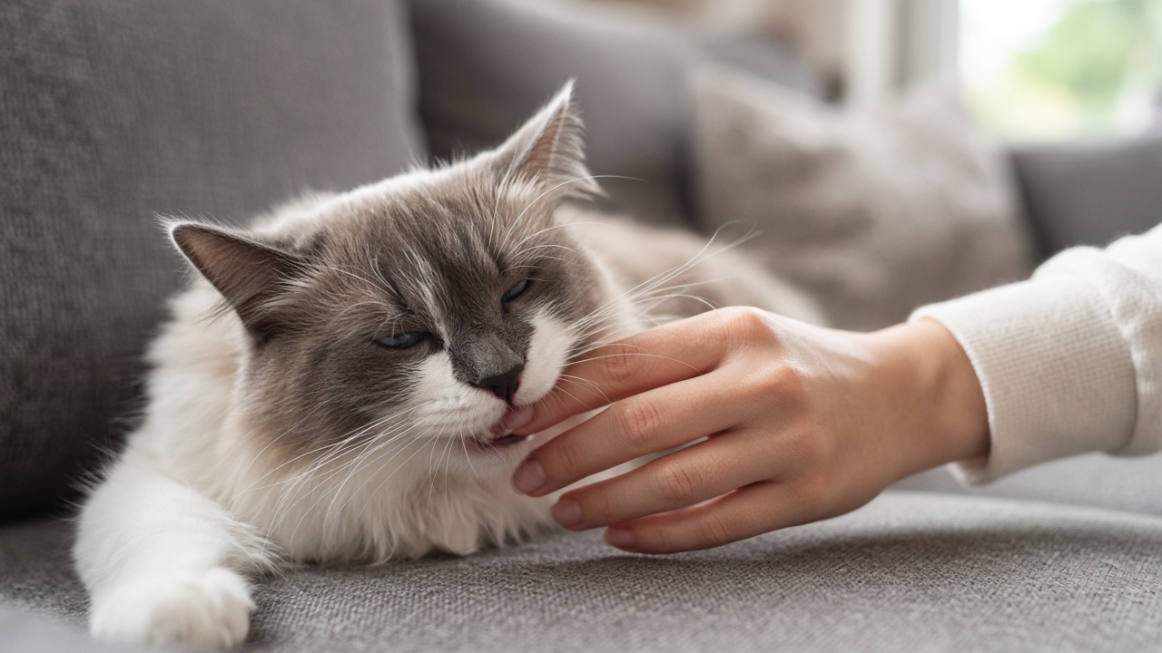 Why Does My Cat Bite Me Gently Out of Nowhere?