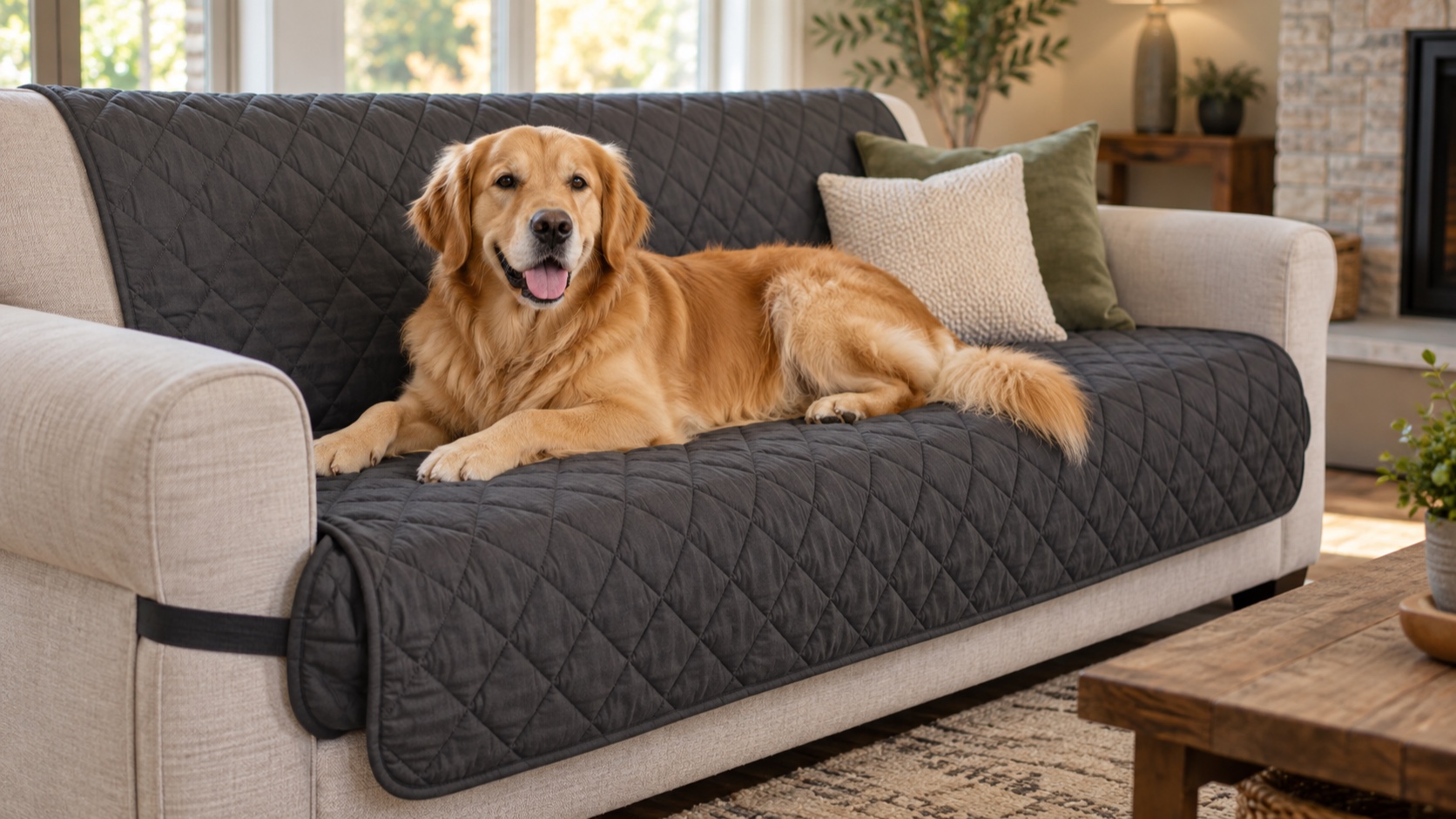 Best Pet Couch Cover for Dogs: Waterproof, Grip, Wash (2026)