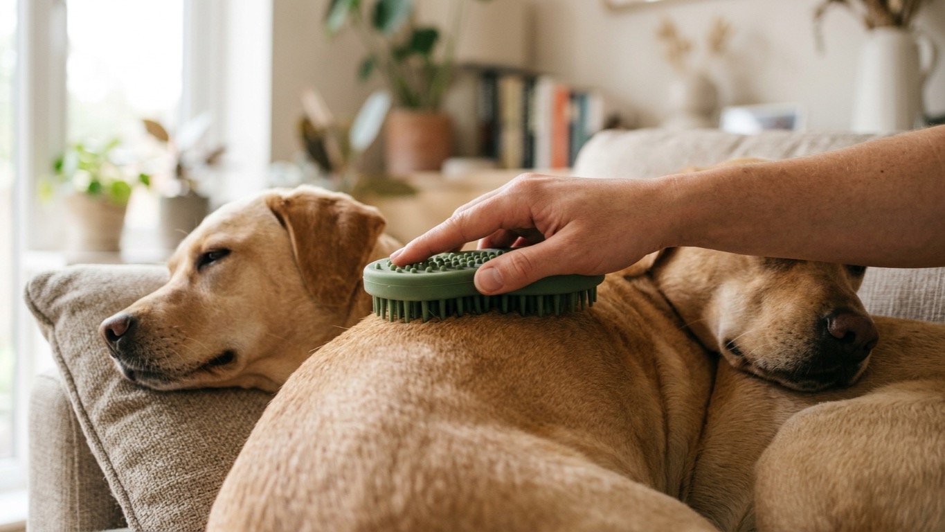 Pet Grooming Brush for Sensitive Skin Dogs: Soft Contact, Not an 87% Trial (2026)