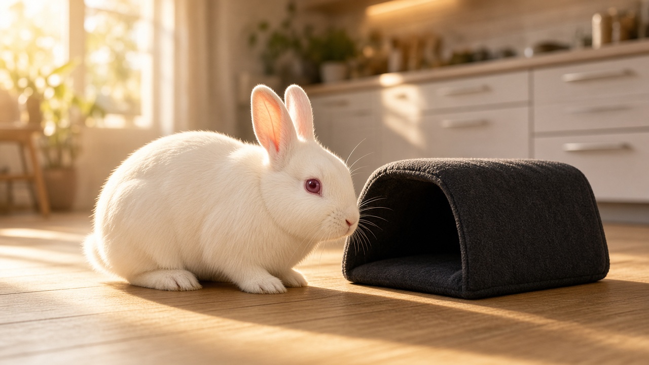 Albino Rabbit Care: Red Eyes, Vision, and Sun