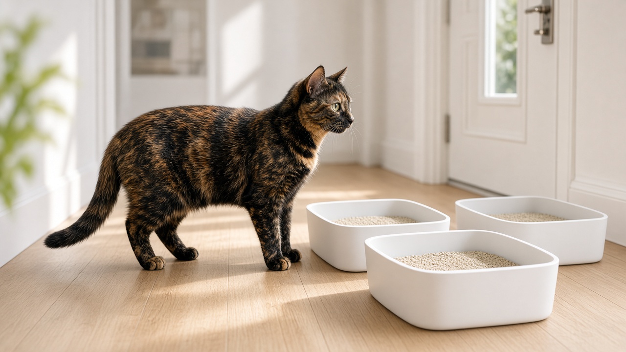 How Many Litter Boxes per Cat? The N+1 Rule
