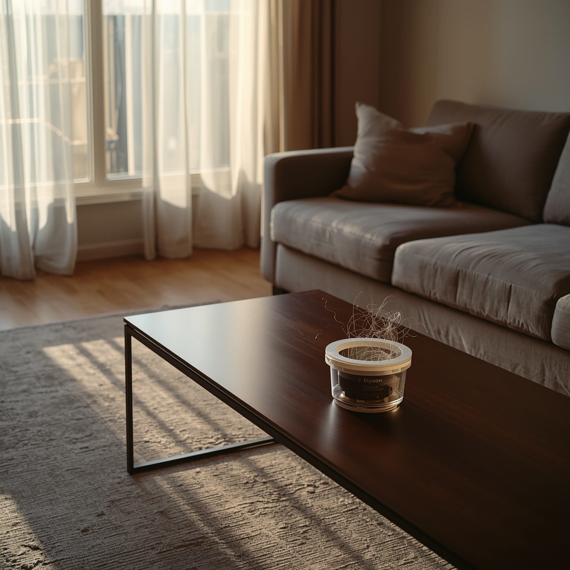 Best pet hair vacuum for home use on a coffee table