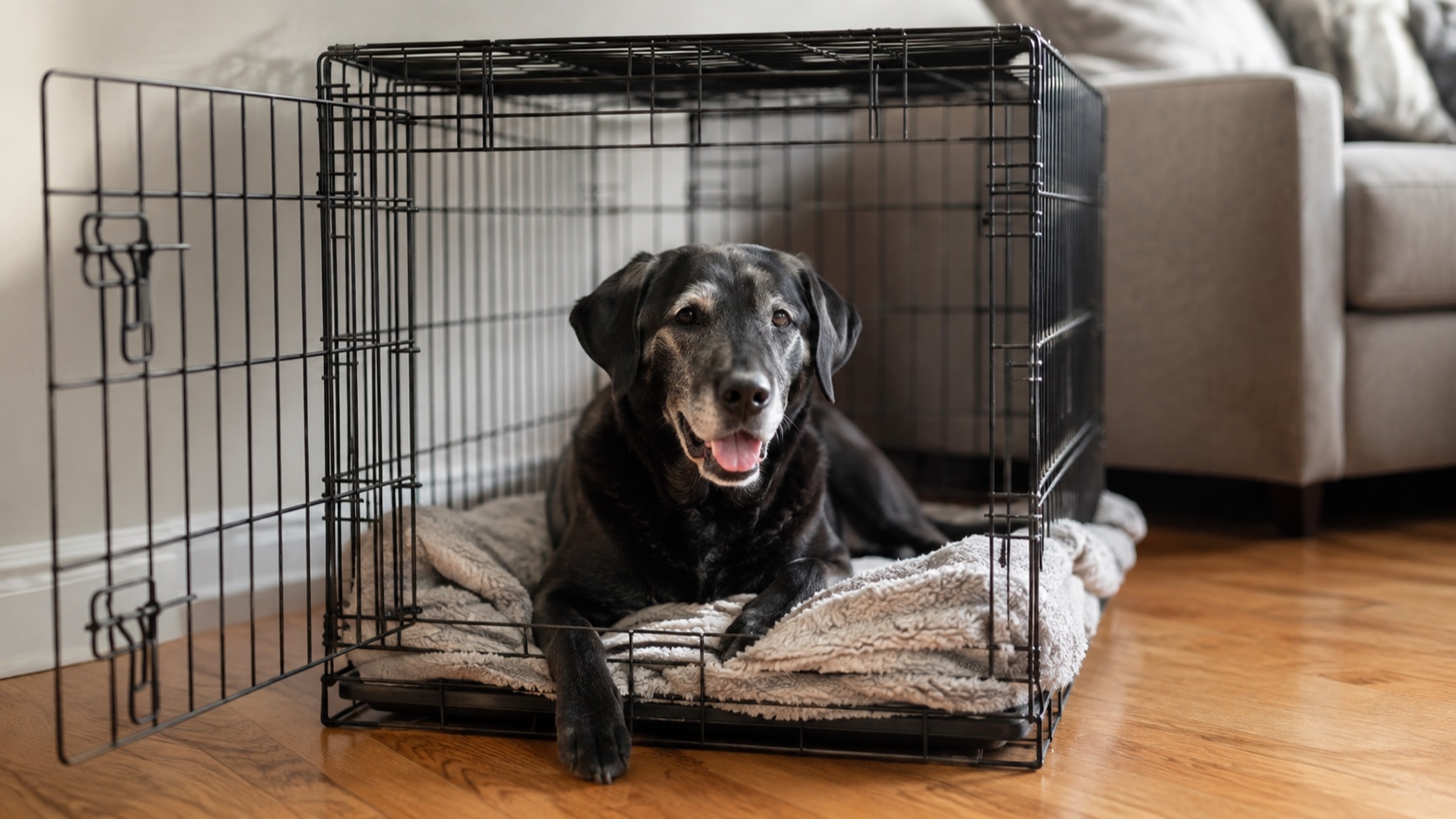 How to Crate Train an Older Dog, Step by Step