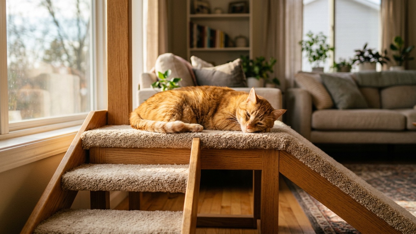 7 Best Cat Trees for Senior Cats: Gentle Access & Stability Picks