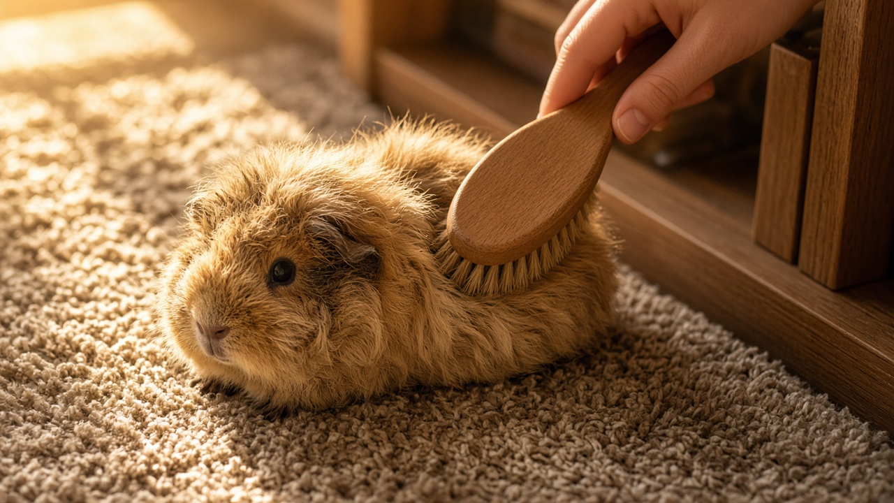 Teddy Bear Guinea Pig Care: Coat, Diet, and Temperament