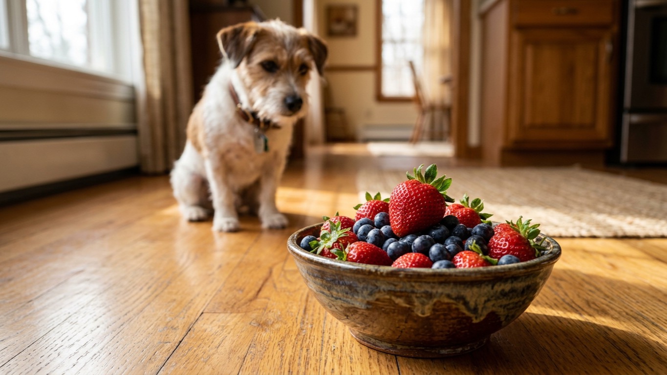 Can Dogs Eat Strawberries and Blueberries? Safe Amounts and Serving Ti