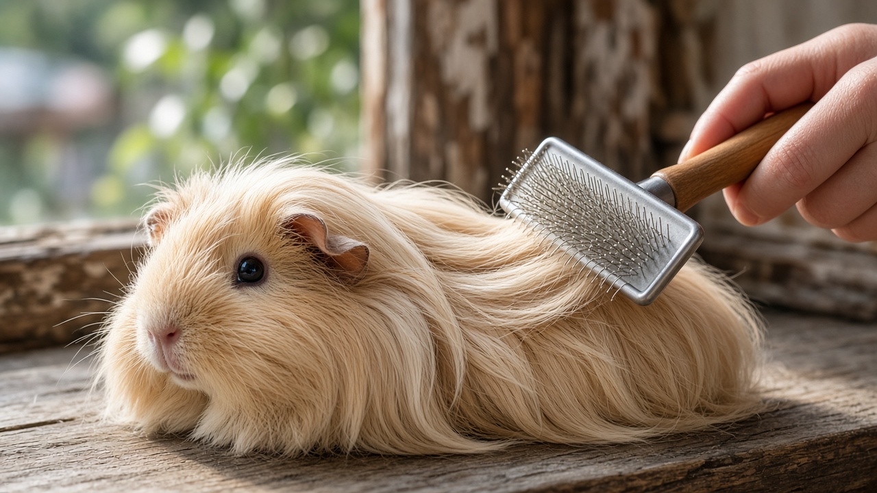 Peruvian Guinea Pig: Long-Haired Care and Grooming