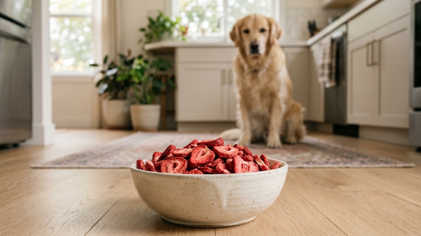 Can Dogs Have Freeze Dried Strawberries? Safe Amounts
