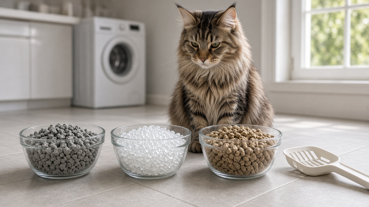 Types of Cat Litter: Clay, Silica, Plant-Based Compared