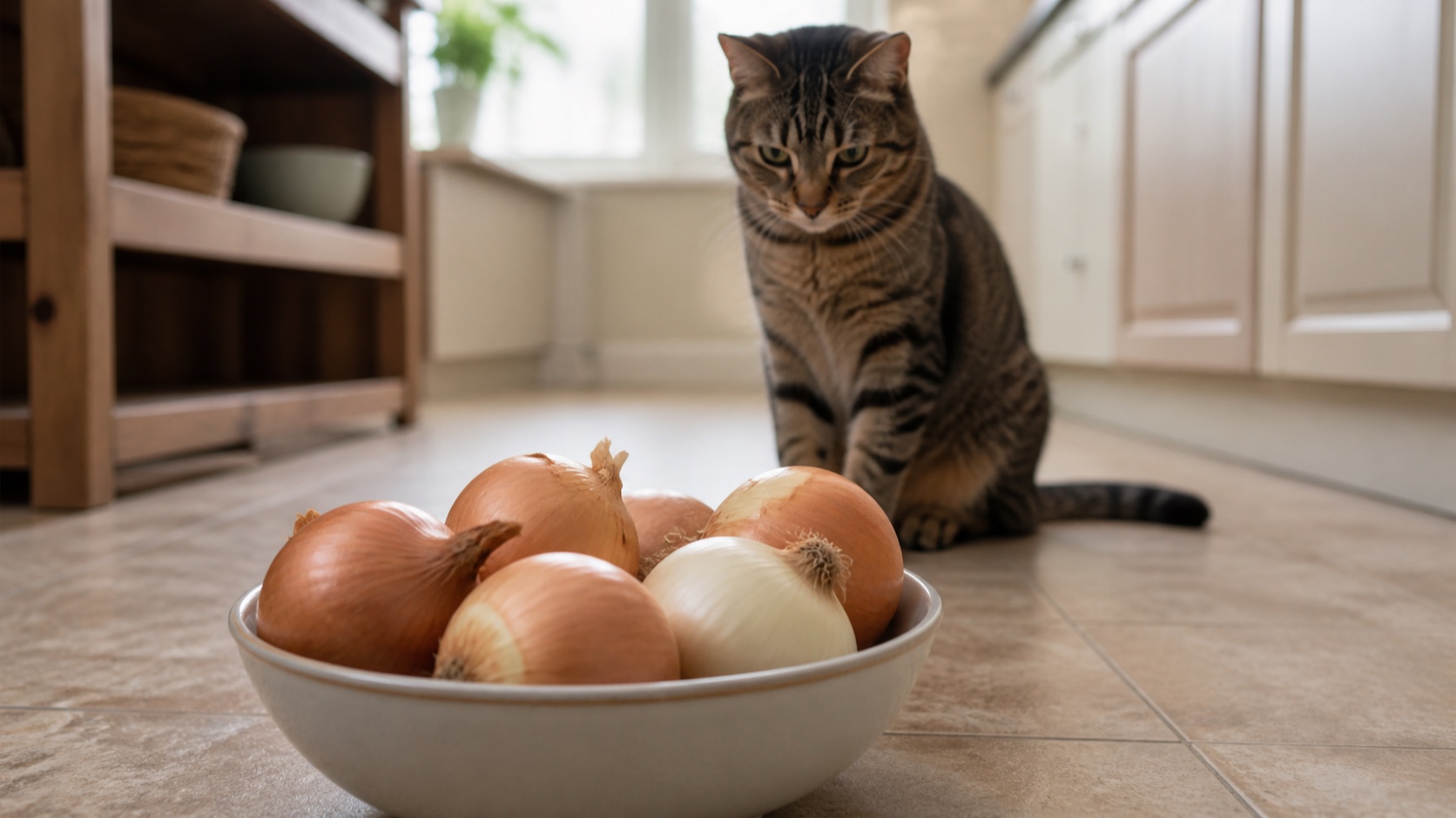 Can Cats Eat Onions? Why Even a Little Is Toxic